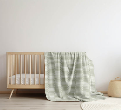 Block Maze Velveteen Fleece Blanket