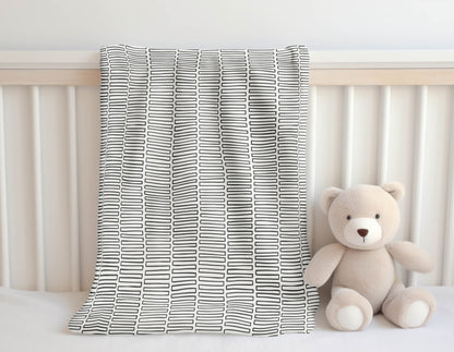 Block Maze Velveteen Fleece Blanket