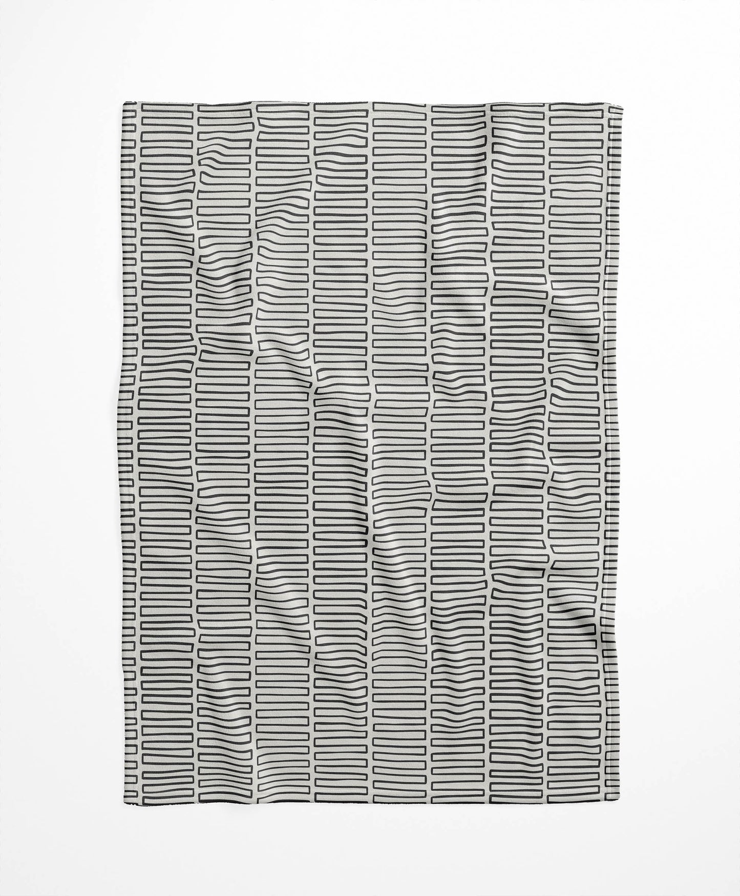 Block Maze Velveteen Fleece Blanket