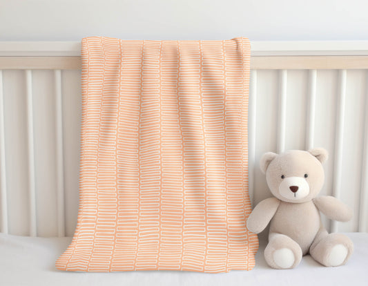 Block Maze Velveteen Fleece Blanket