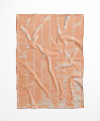 Block Maze Velveteen Fleece Blanket