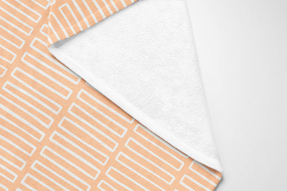 Block Maze Velveteen Fleece Blanket