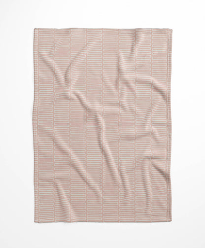 Block Maze Velveteen Fleece Blanket