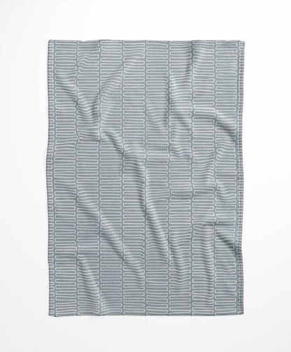 Block Maze Velveteen Fleece Blanket
