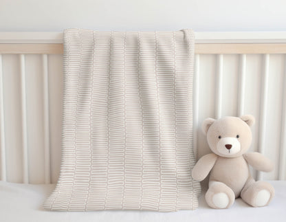 Block Maze Velveteen Fleece Blanket