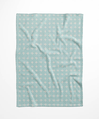 Check Velveteen Fleece Blanket