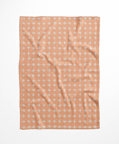 Check Velveteen Fleece Blanket
