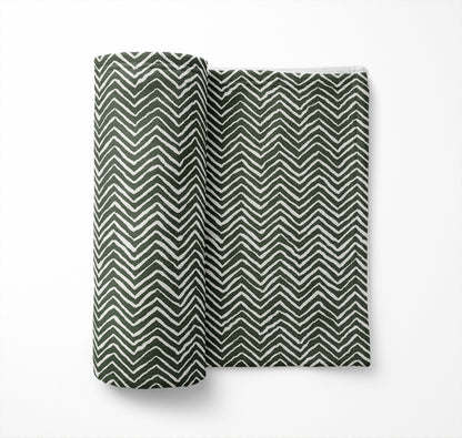 Chevron Snug Velveteen Fleece Blanket