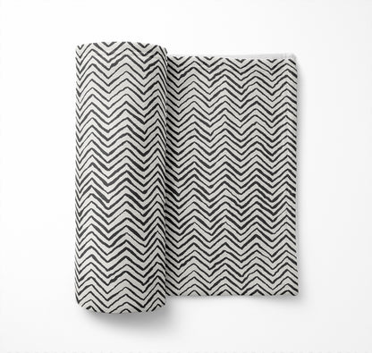 Chevron Snug Velveteen Fleece Blanket