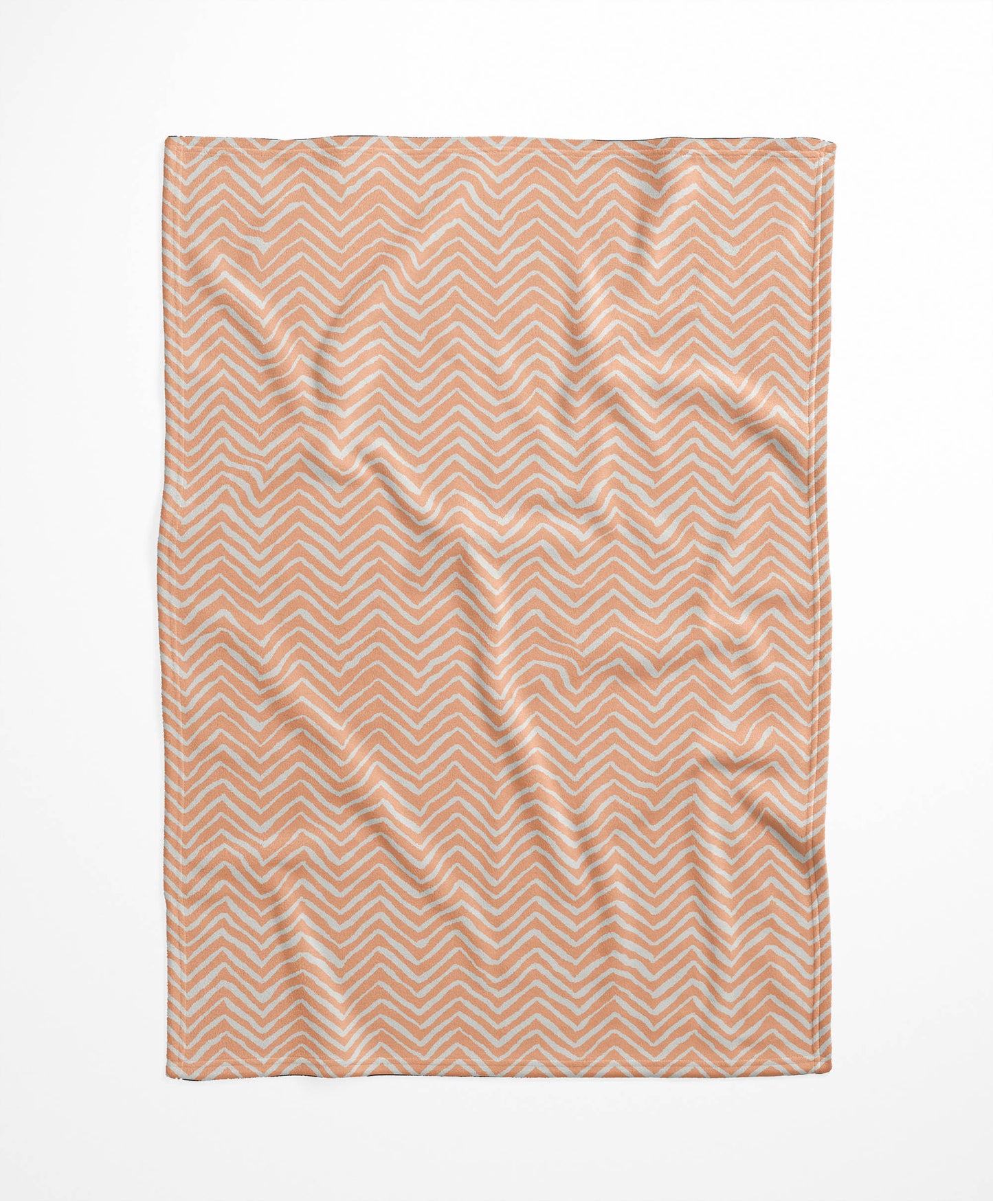 Chevron Snug Velveteen Fleece Blanket