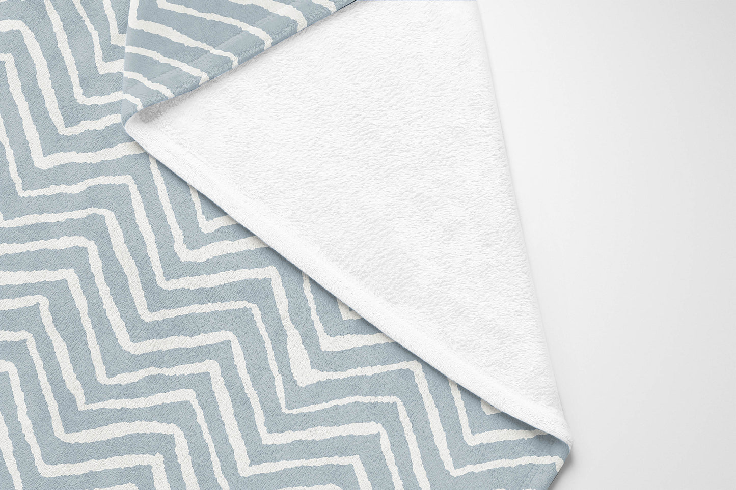 Chevron Snug Velveteen Fleece Blanket