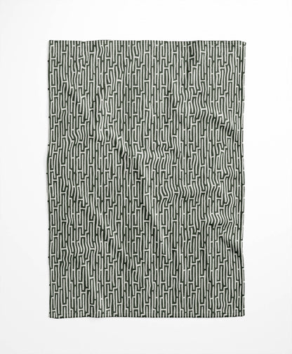 Twilight Labyrinth Velveteen Fleece Blanket