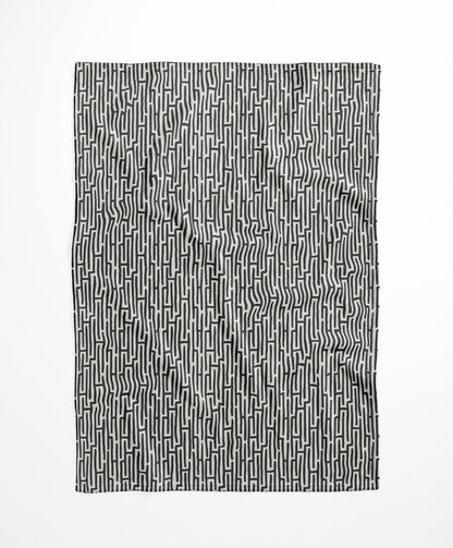 Twilight Labyrinth Velveteen Fleece Blanket