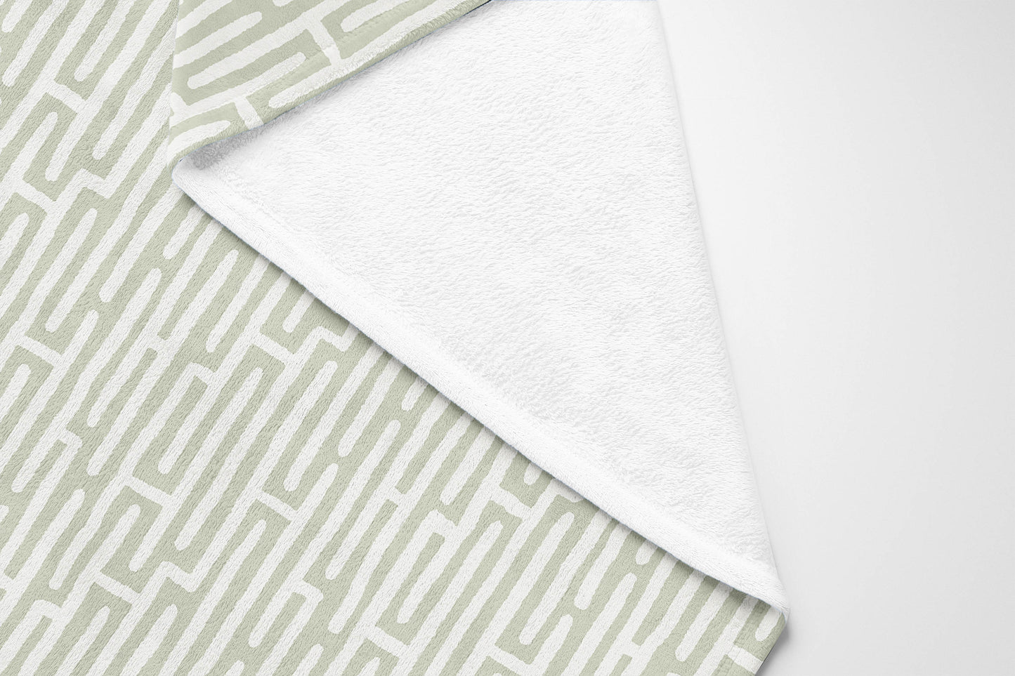 Twilight Labyrinth Velveteen Fleece Blanket
