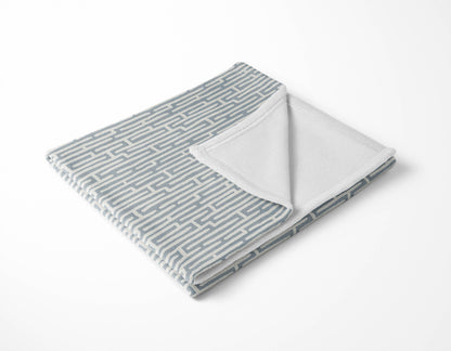 Twilight Labyrinth Velveteen Fleece Blanket