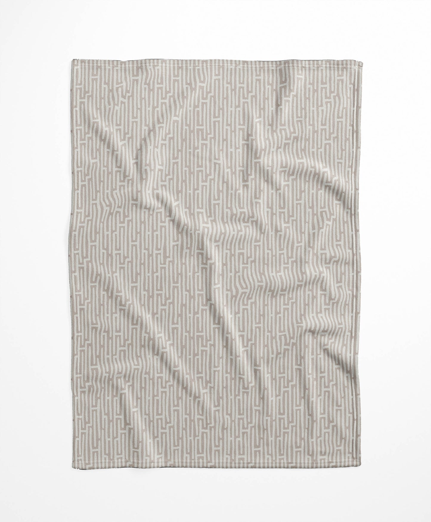 Twilight Labyrinth Velveteen Fleece Blanket