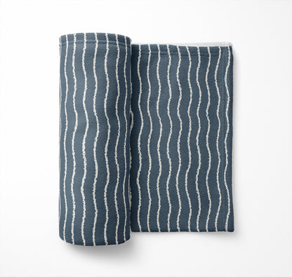 Wave Grunge Velveteen Fleece Blanket