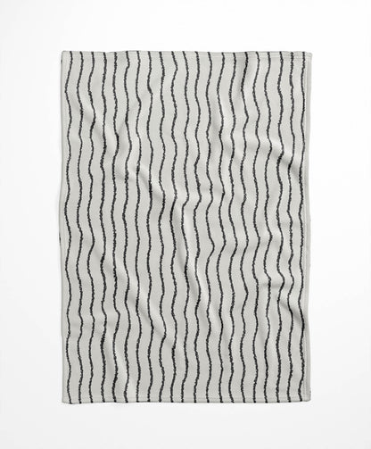 Wave Grunge Velveteen Fleece Blanket