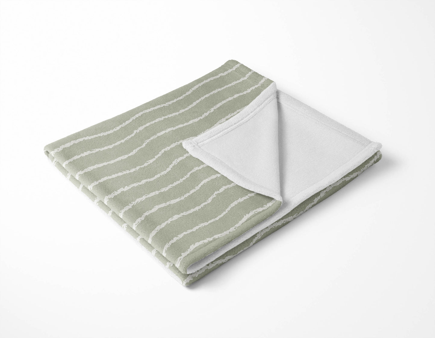 Wave Grunge Velveteen Fleece Blanket