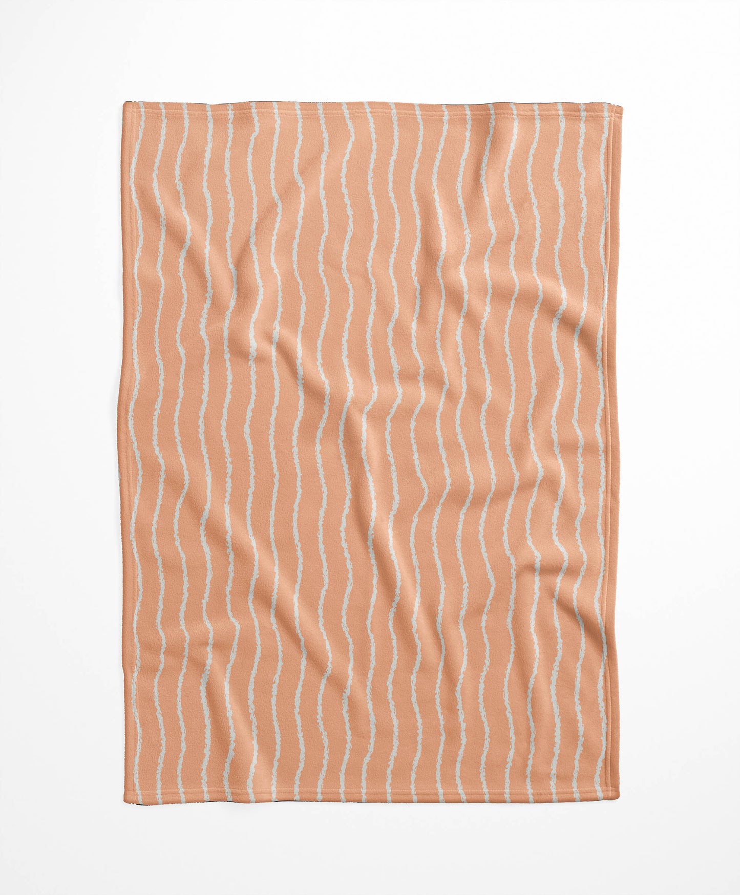 Wave Grunge Velveteen Fleece Blanket