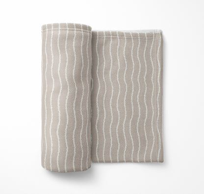 Wave Grunge Velveteen Fleece Blanket