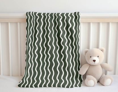 Wiggle Row Velveteen Fleece Blanket