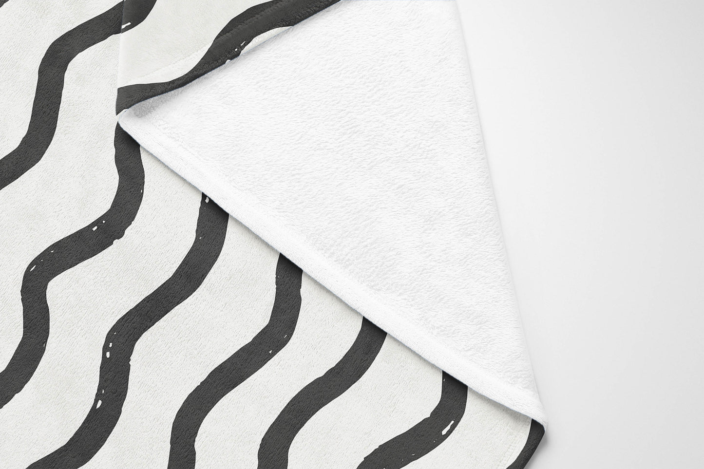 Wiggle Row Velveteen Fleece Blanket