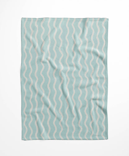 Wiggle Row Velveteen Fleece Blanket