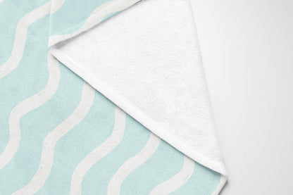 Wiggle Row Velveteen Fleece Blanket
