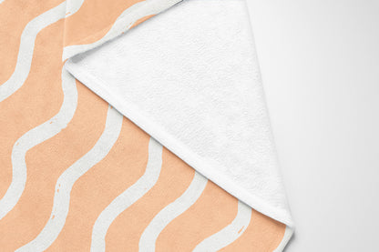 Wiggle Row Velveteen Fleece Blanket