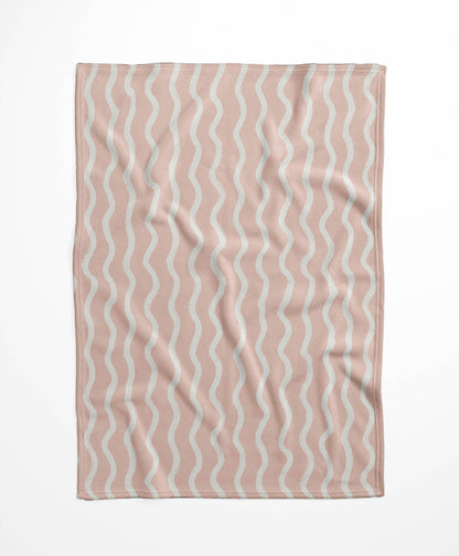 Wiggle Row Velveteen Fleece Blanket