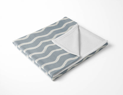 Wiggle Row Velveteen Fleece Blanket