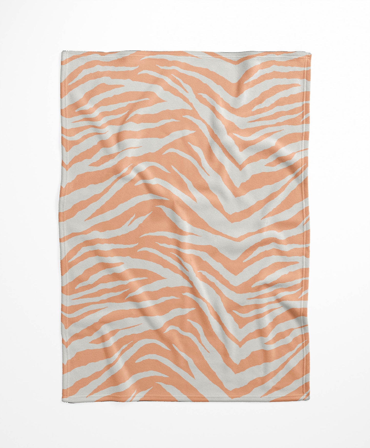 Zebra Patch Velveteen Fleece Blanket