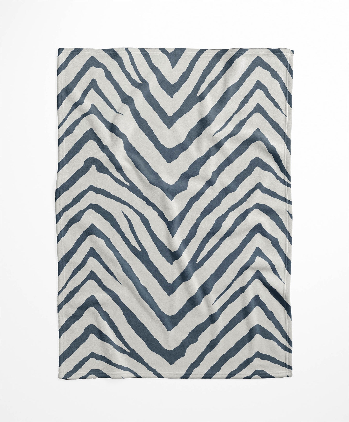Zebra Stripe Velveteen Fleece Blanket