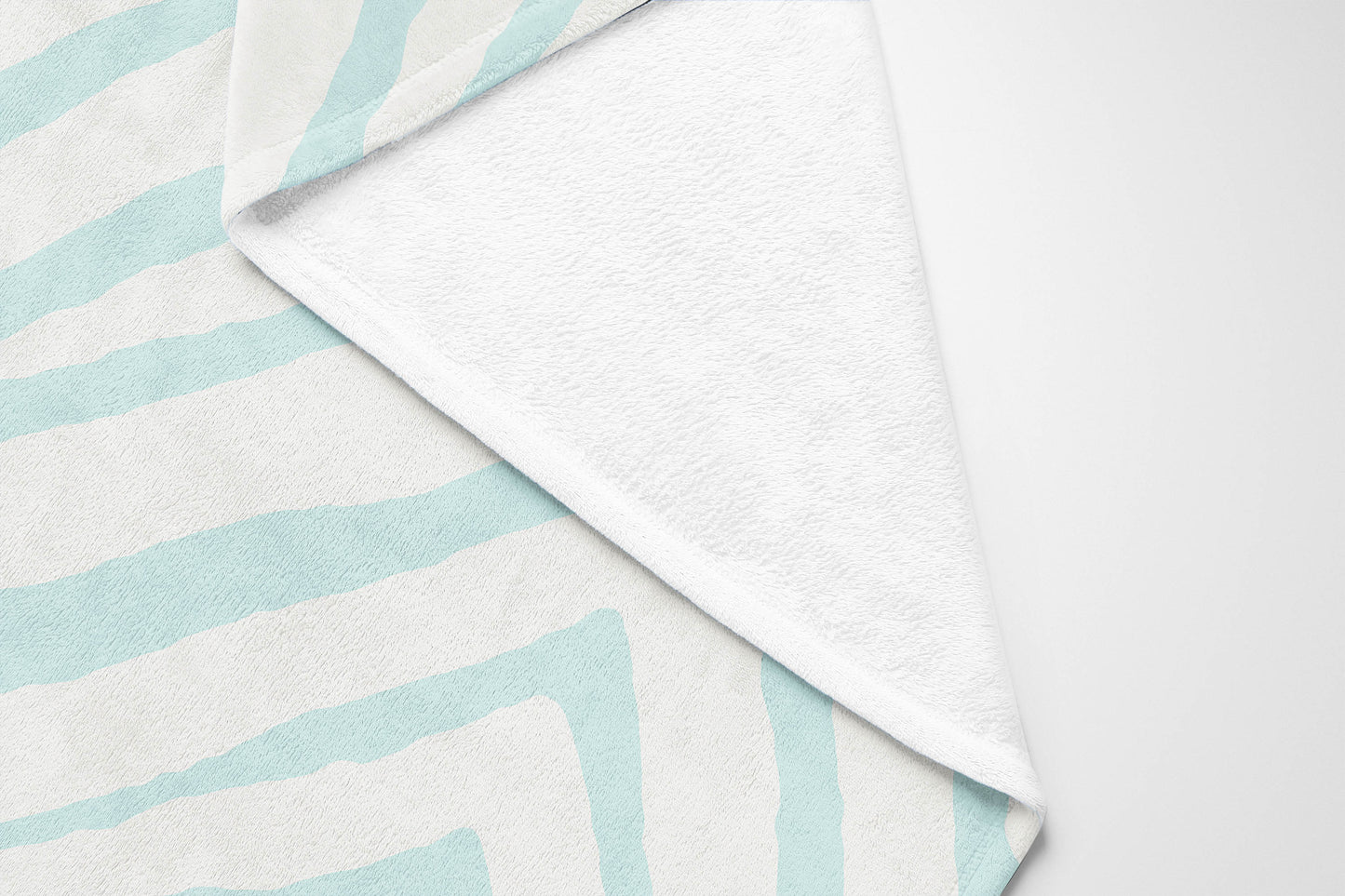 Zebra Stripe Velveteen Fleece Blanket