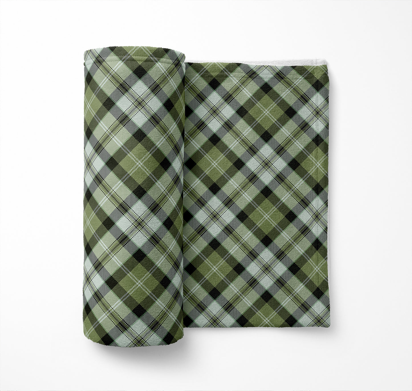 Anthony Plaid Velveteen Fleece Blanket