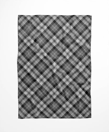 Anthony Plaid Velveteen Fleece Blanket
