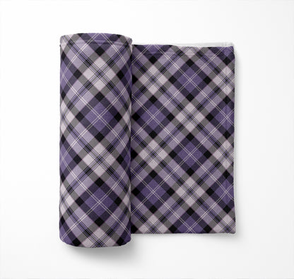 Anthony Plaid Velveteen Fleece Blanket