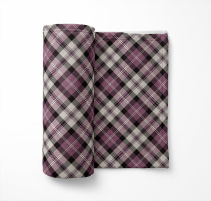 Anthony Plaid Velveteen Fleece Blanket