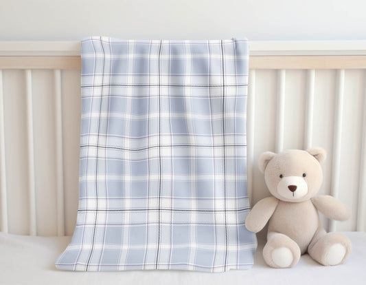 Billy Tartan Velveteen Fleece Blanket
