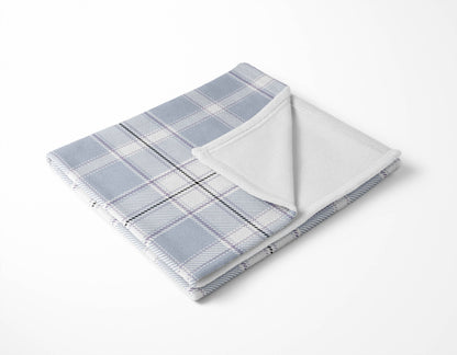Billy Tartan Velveteen Fleece Blanket