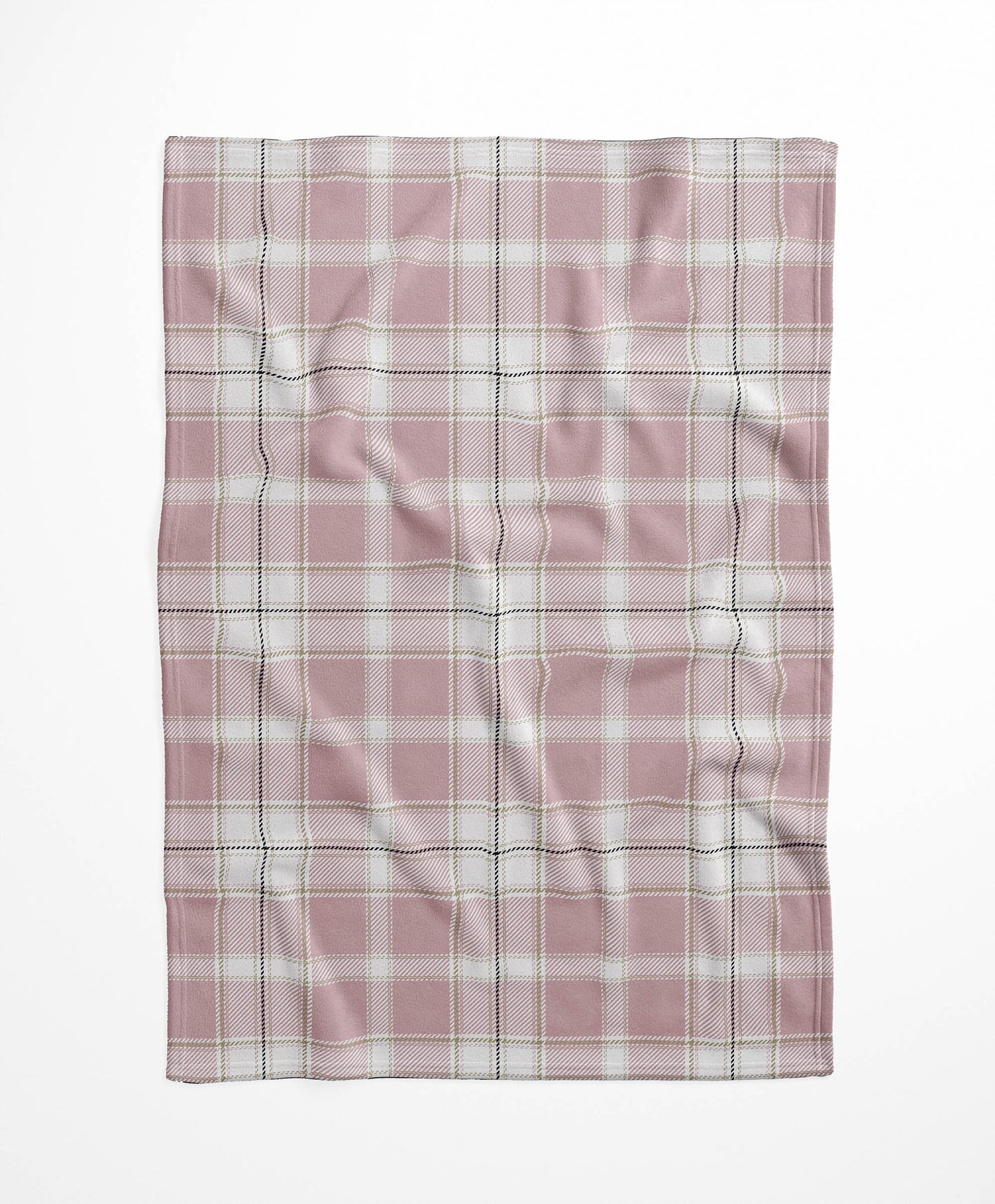 Billy Tartan Velveteen Fleece Blanket