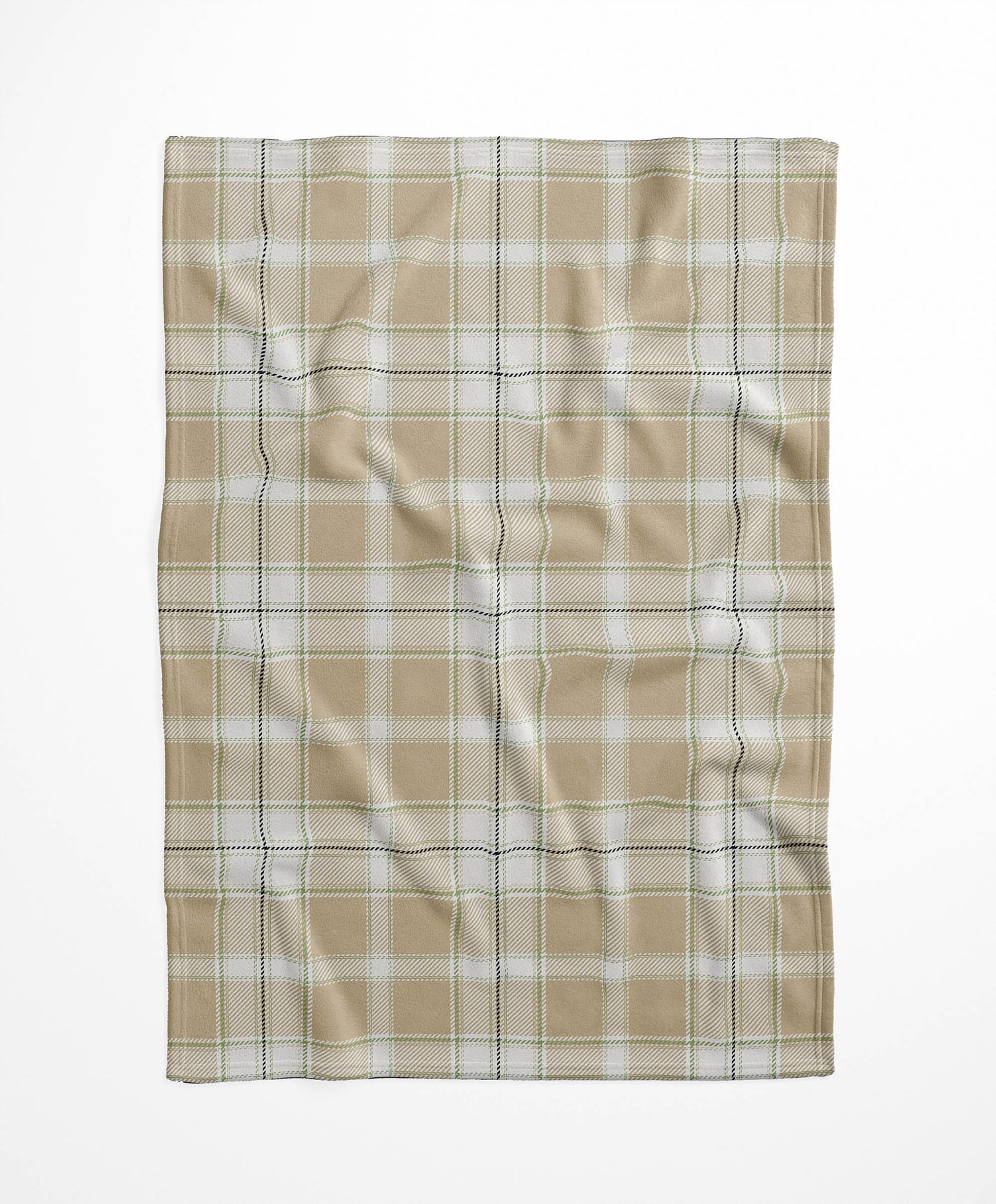 Billy Tartan Velveteen Fleece Blanket