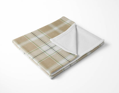 Billy Tartan Velveteen Fleece Blanket