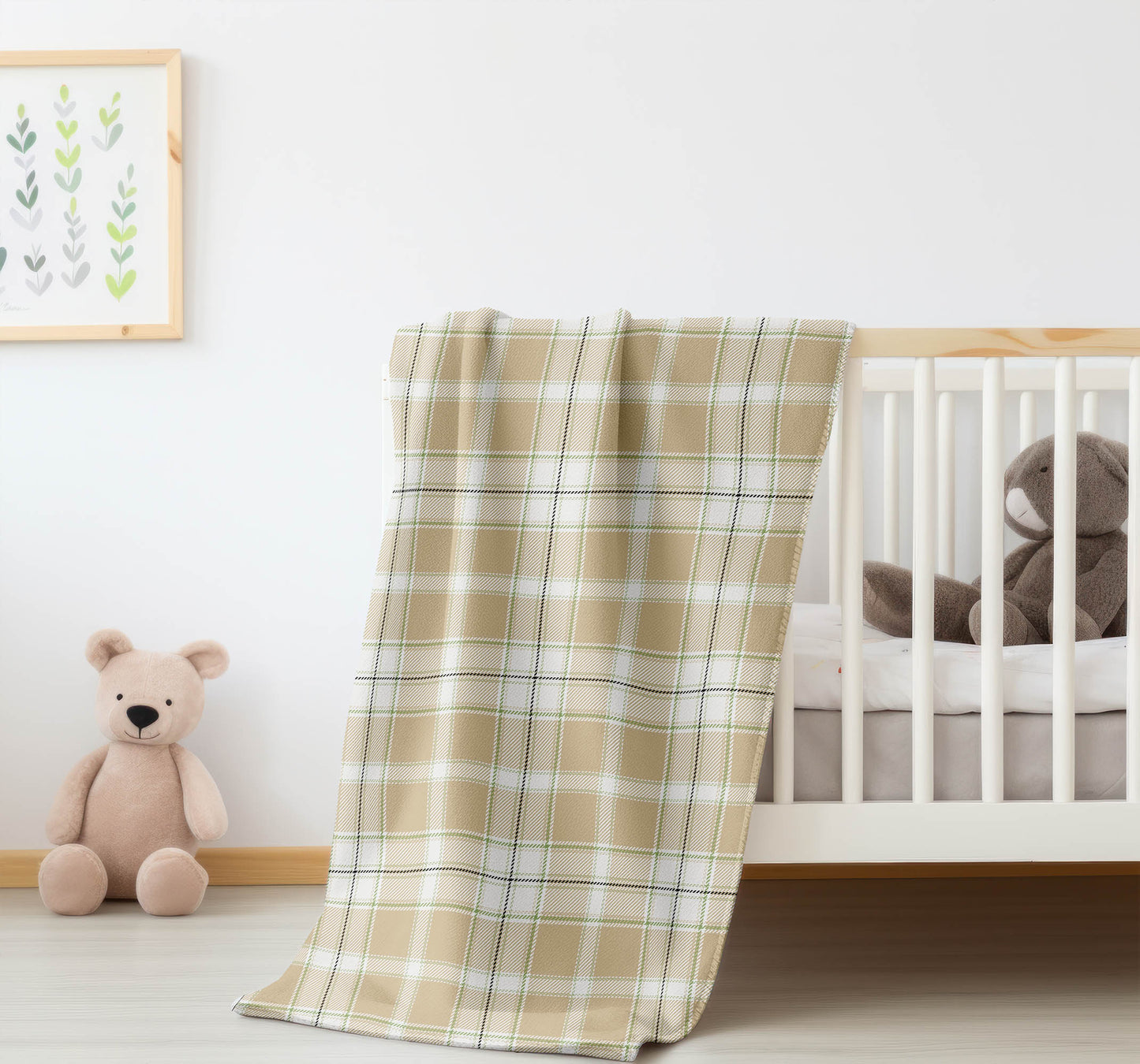 Billy Tartan Velveteen Fleece Blanket
