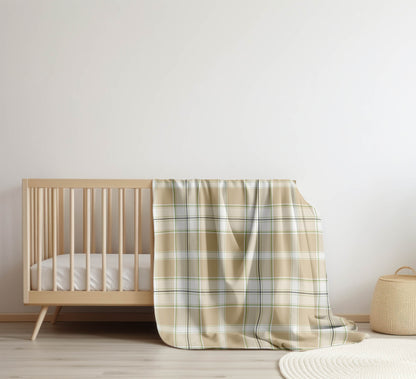 Billy Tartan Velveteen Fleece Blanket