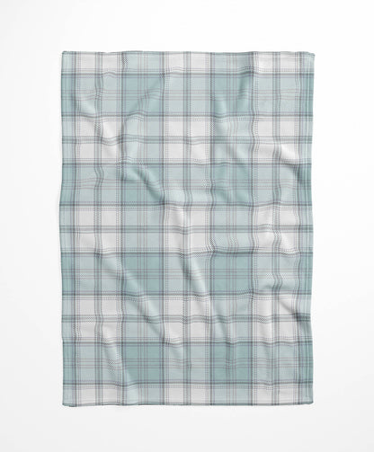 Bully Plaid Velveteen Fleece Blanket