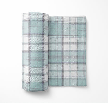 Bully Plaid Velveteen Fleece Blanket