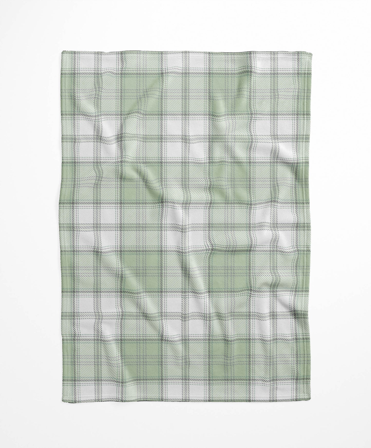 Bully Plaid Velveteen Fleece Blanket