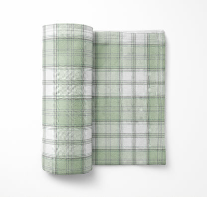 Bully Plaid Velveteen Fleece Blanket